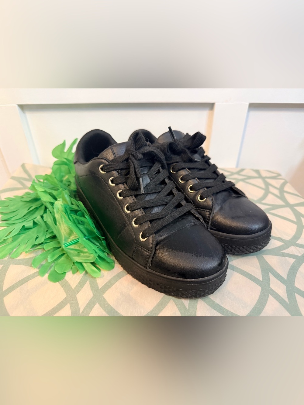 Call It Spring Open Black Kalinaa Sneaker